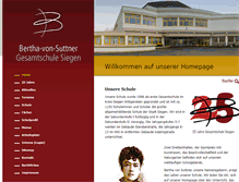 Tablet Screenshot of gesamtschule-siegen.de